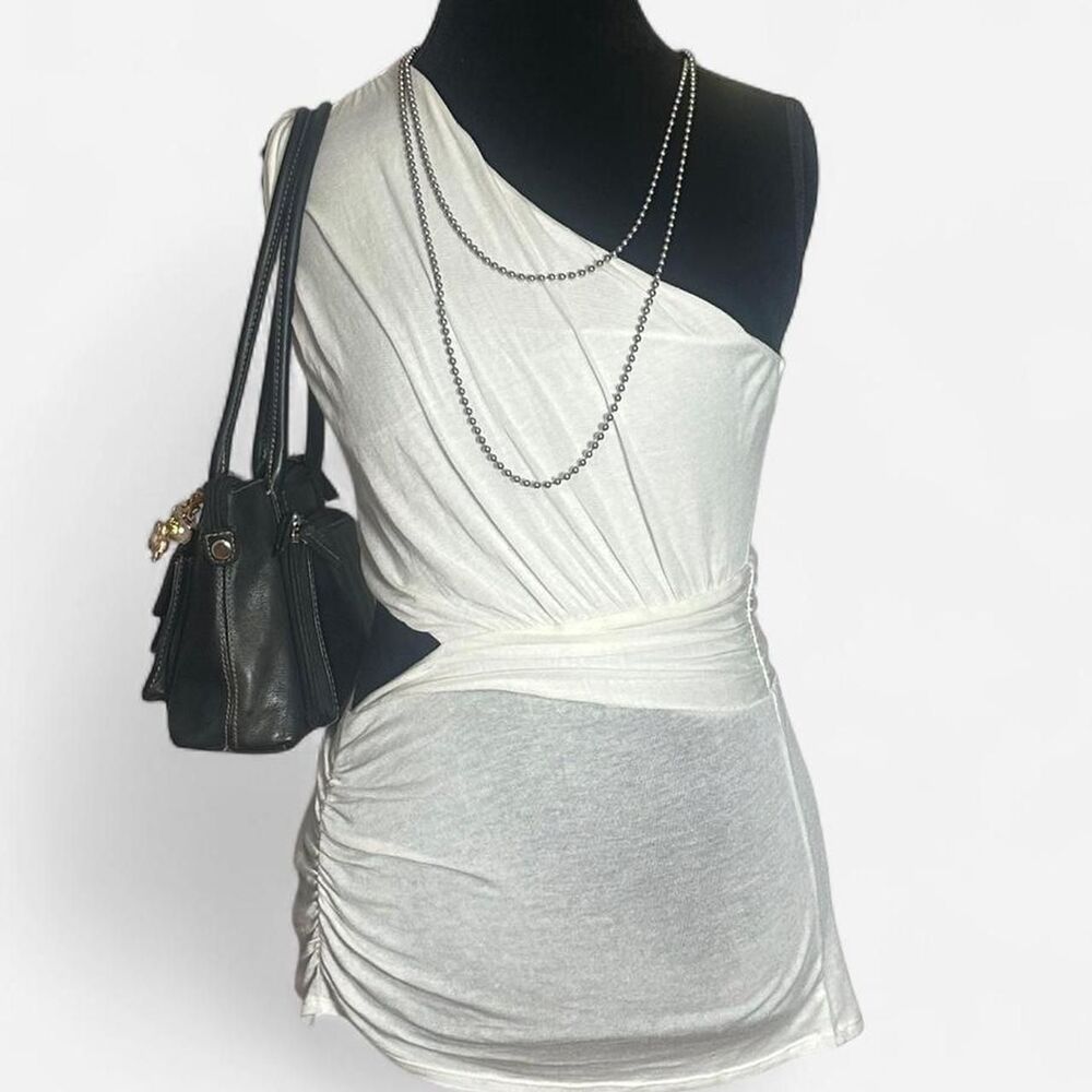 Bcbgmaxazria Women's White T-shirt